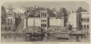 Vista de Benarés desde el Ganges de A. Soltykoff